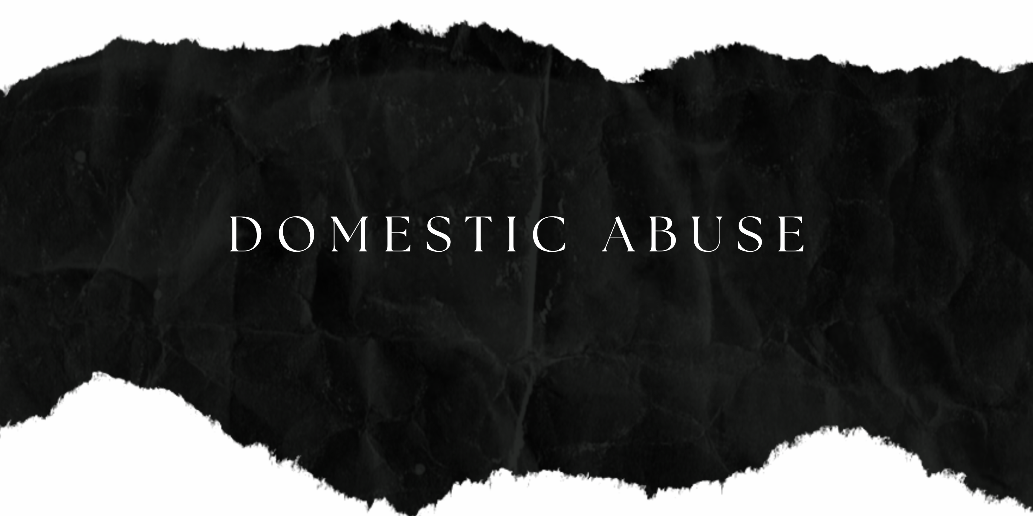 Domestic abuse banner