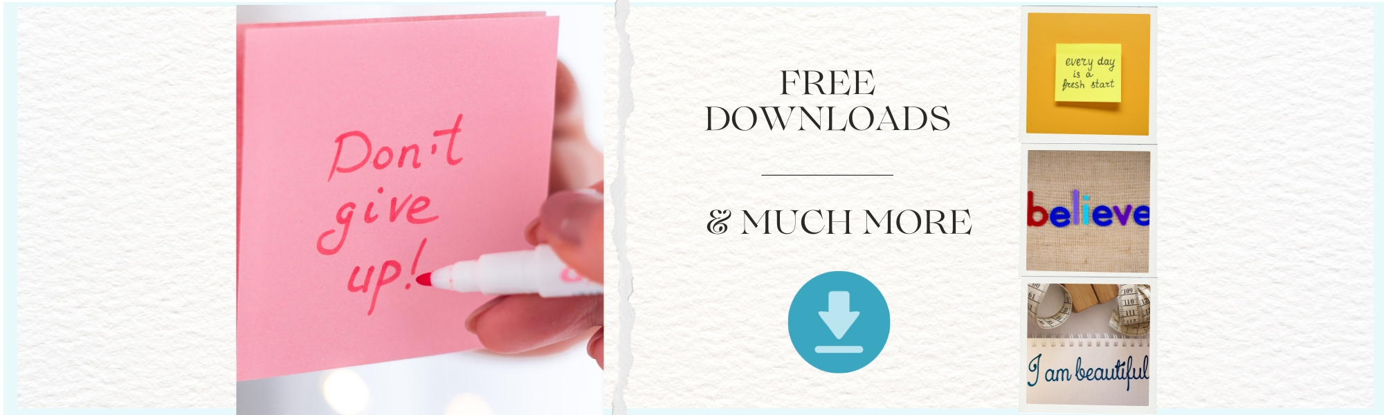 products and downloads banner